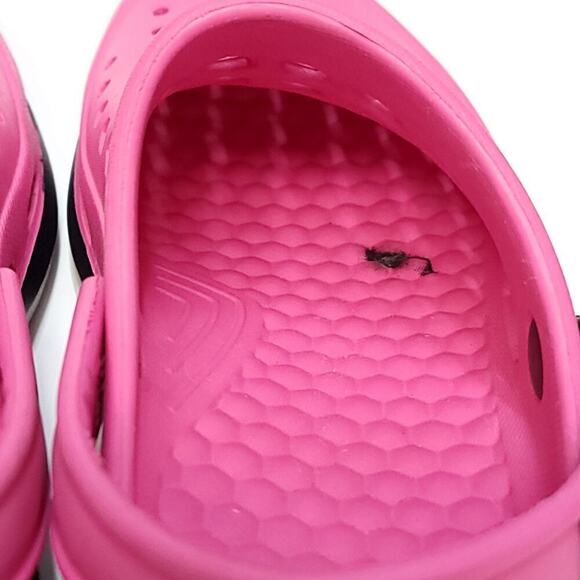 Joybees Clog Shoes Size Womens 9 Mens 7 Pink Black Slip On Shoe​ - Picture 5 of 12